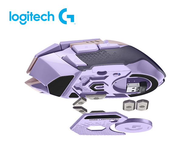 羅技 G502 Lightspeed無線遊戲滑鼠 ★2023粉/紫新色 5