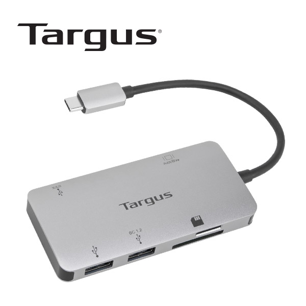泰格斯 ACA953AP USB-C 4K HDMI HUB及讀卡機多功能轉換器