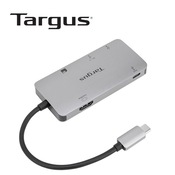 泰格斯 ACA953AP USB-C 4K HDMI HUB及讀卡機多功能轉換器