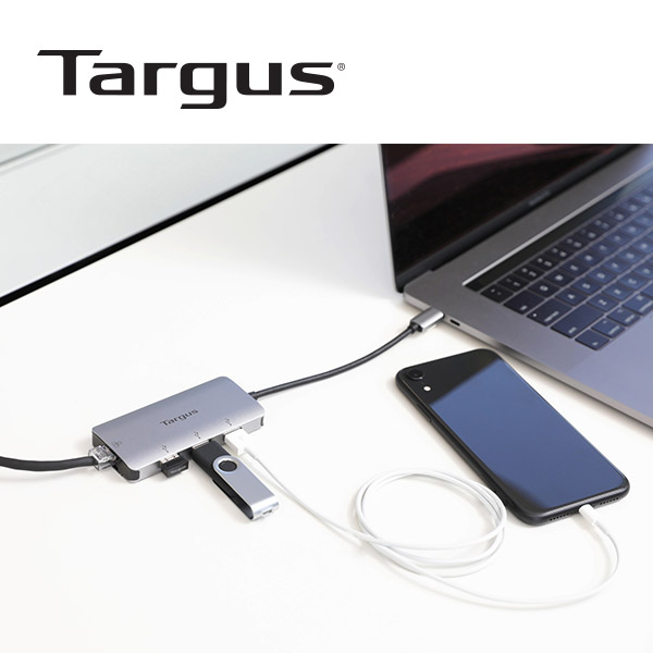 泰格斯 ACA959AP USB-C 網路端口 HUB多功能轉換器