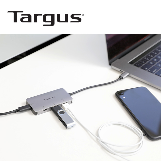 泰格斯 ACH228 USB-C 多端口 100W HUB集線器 5